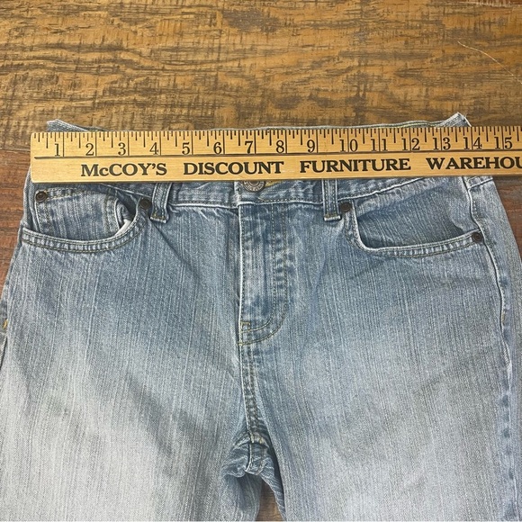 Old Navy Jeans Womens Size 4 The Low Rise light wash rolled cuff - Picture 3 of 8